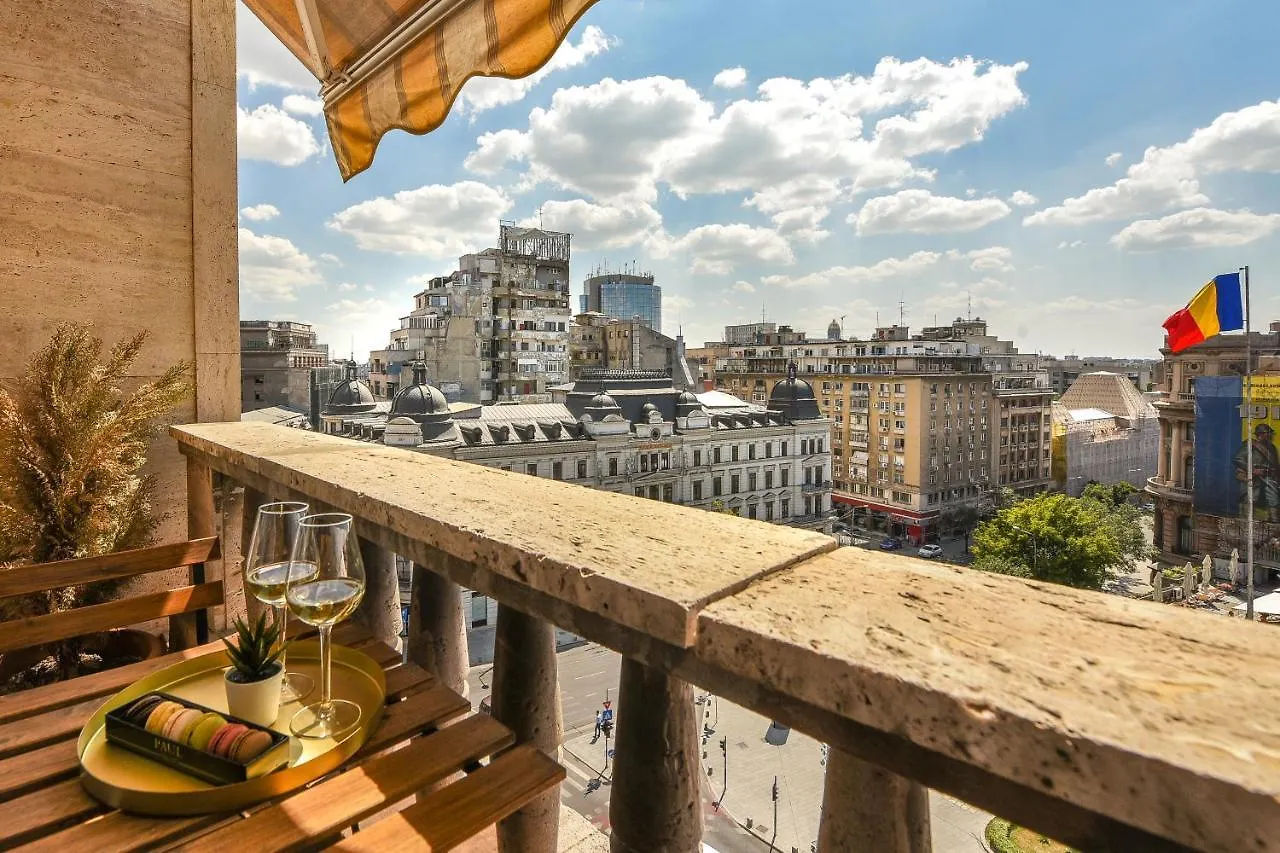 Wonderful View Studio On Calea Victoriei - Homey Residence Bucharest 0*,